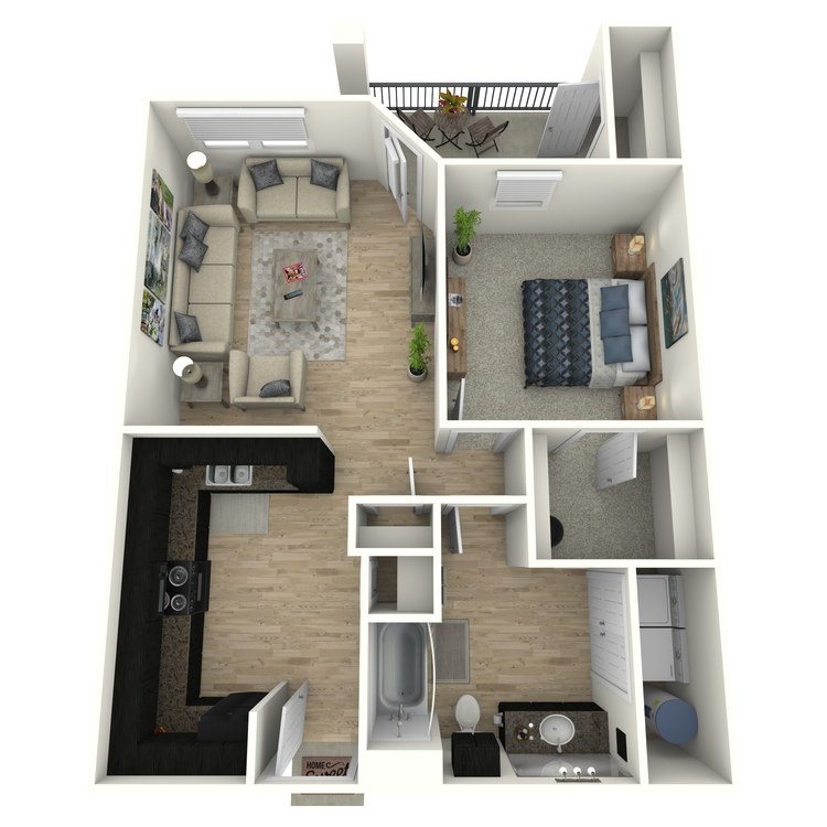 Floor plan image of A1