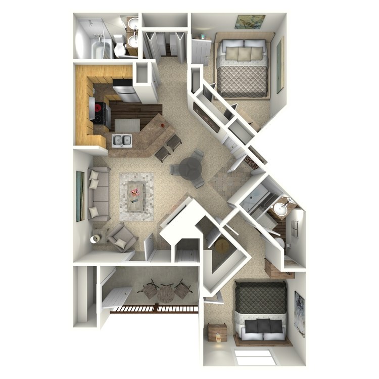 Floor plan image of Spruce