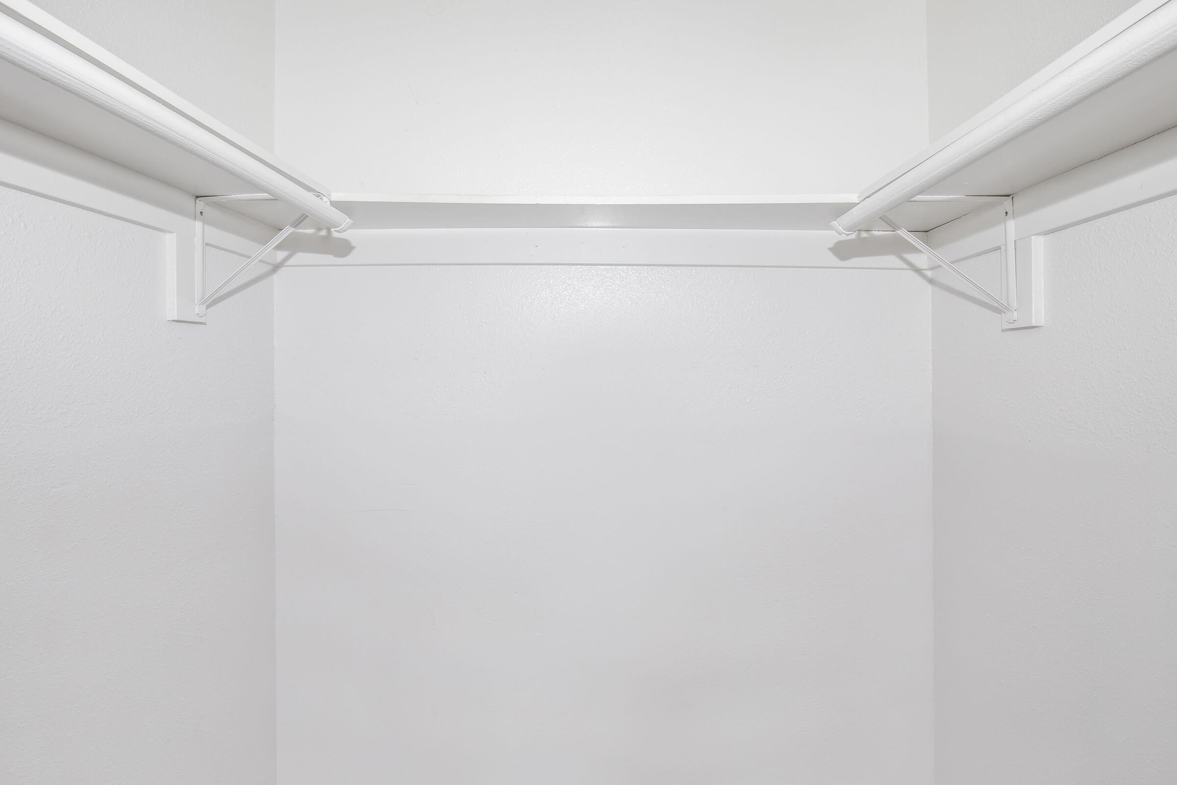 a view of a white wall