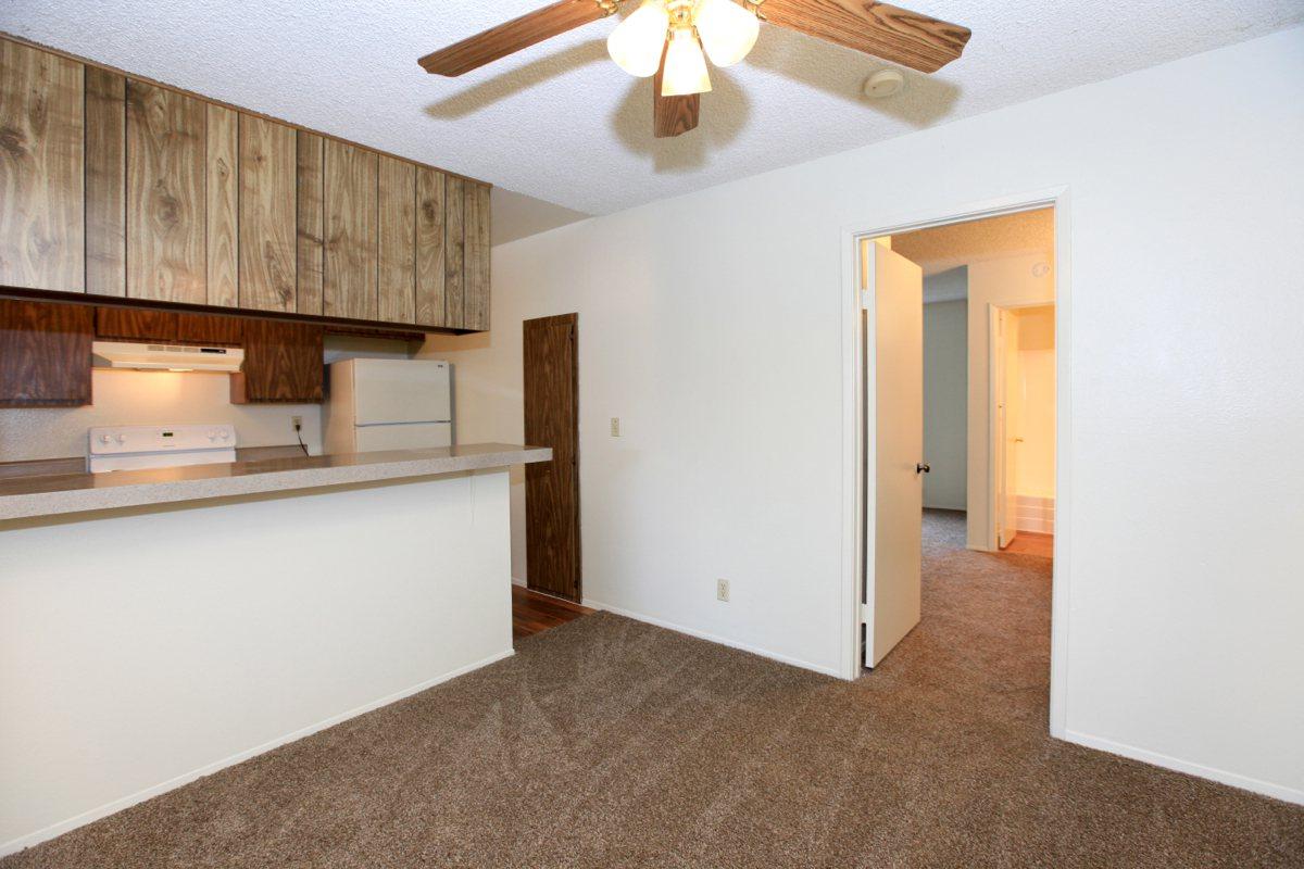 a view of a kitchen floor