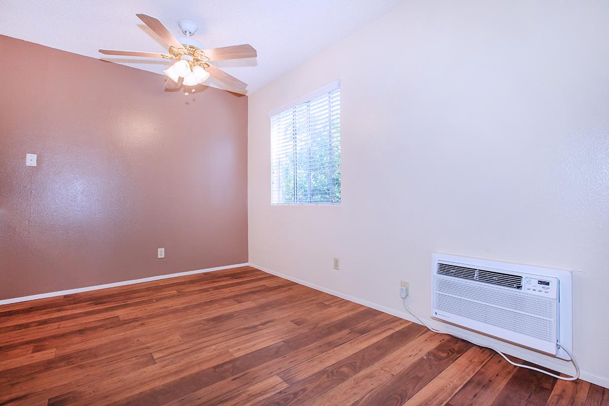 a room with a wooden floor