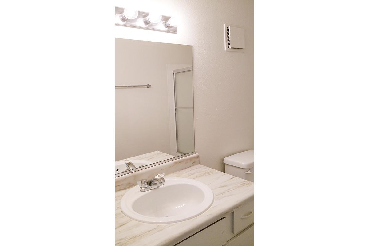 MODERN WASHROOMS AT WOODHAVEN APARTMENTS IN LAS VEGAS