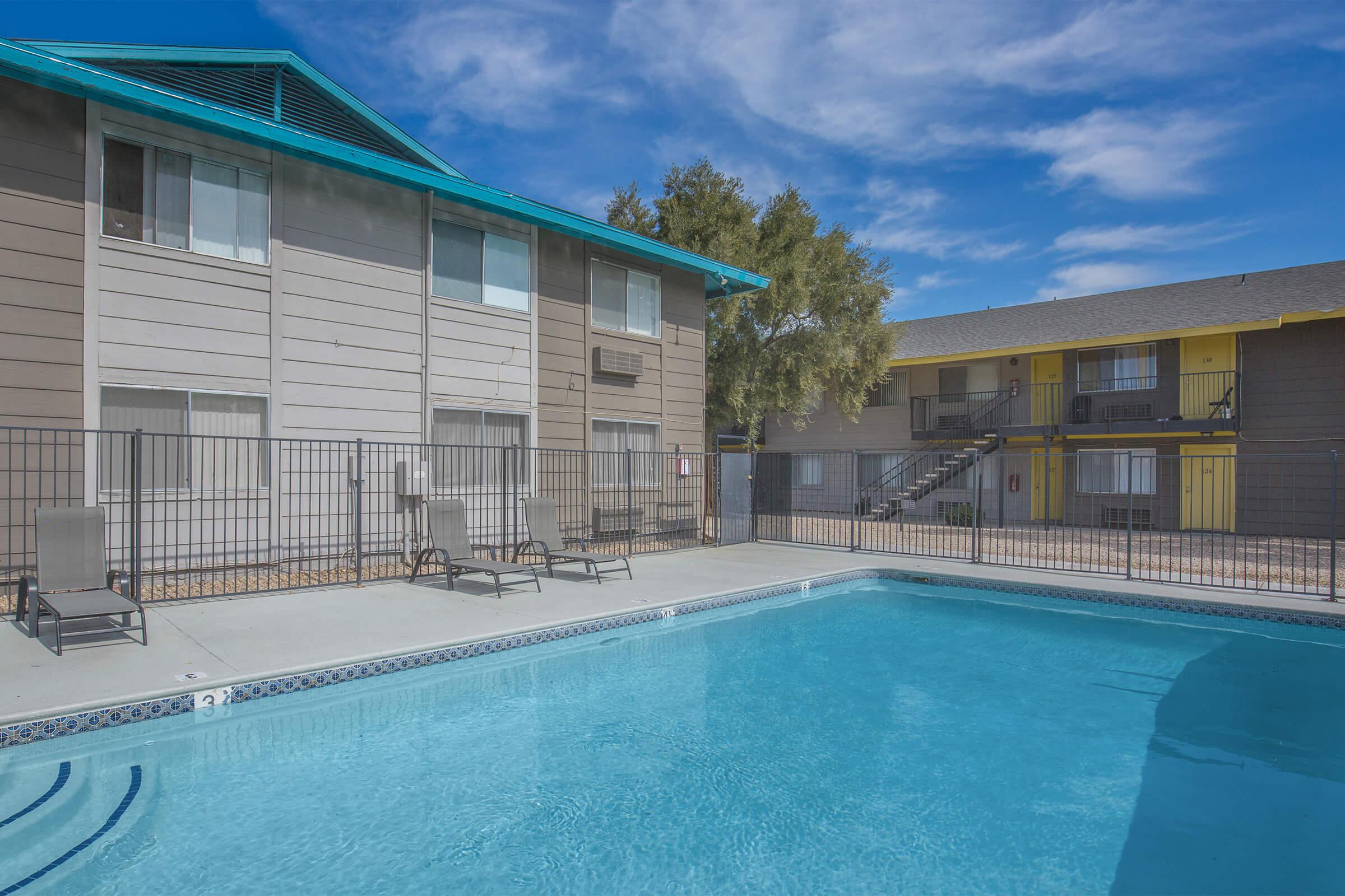 Cool off in our pool at Woodhaven in Las Vegas, Nevada