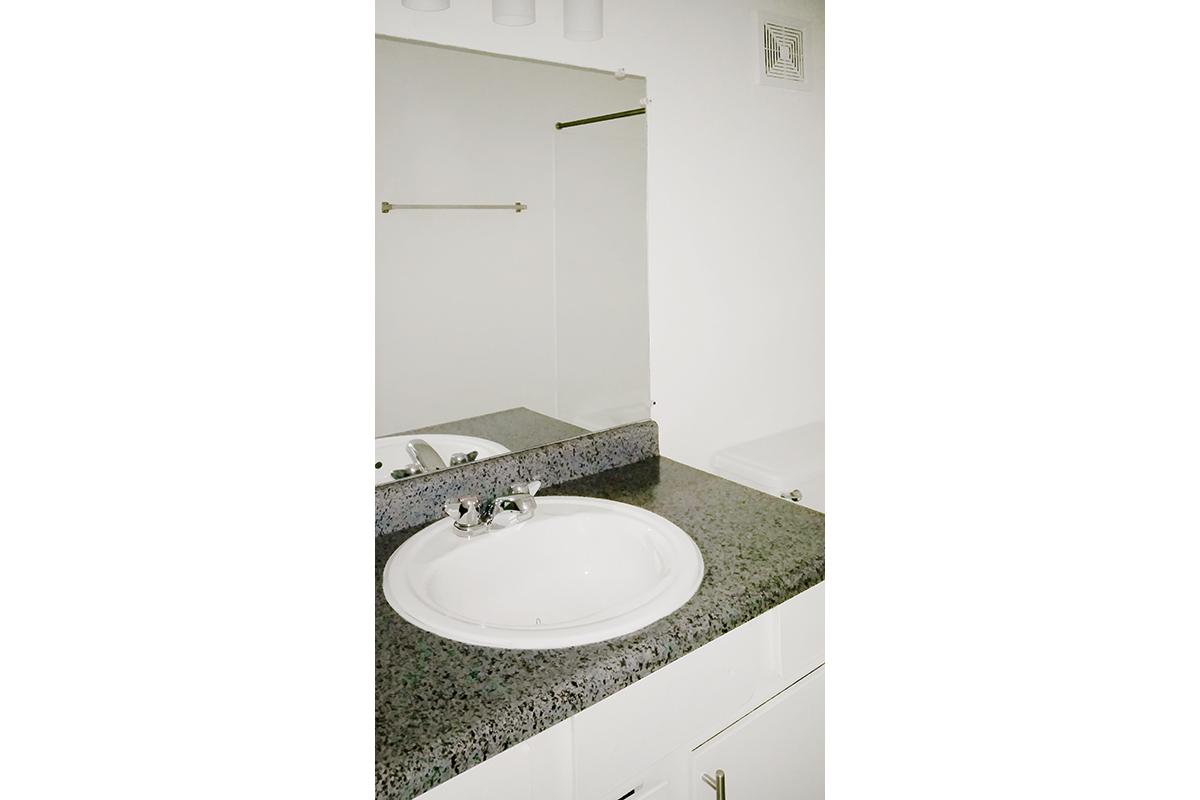 ELEGANT WASHROOM AT WOODHAVEN APARTMENTS IN LAS VEGAS