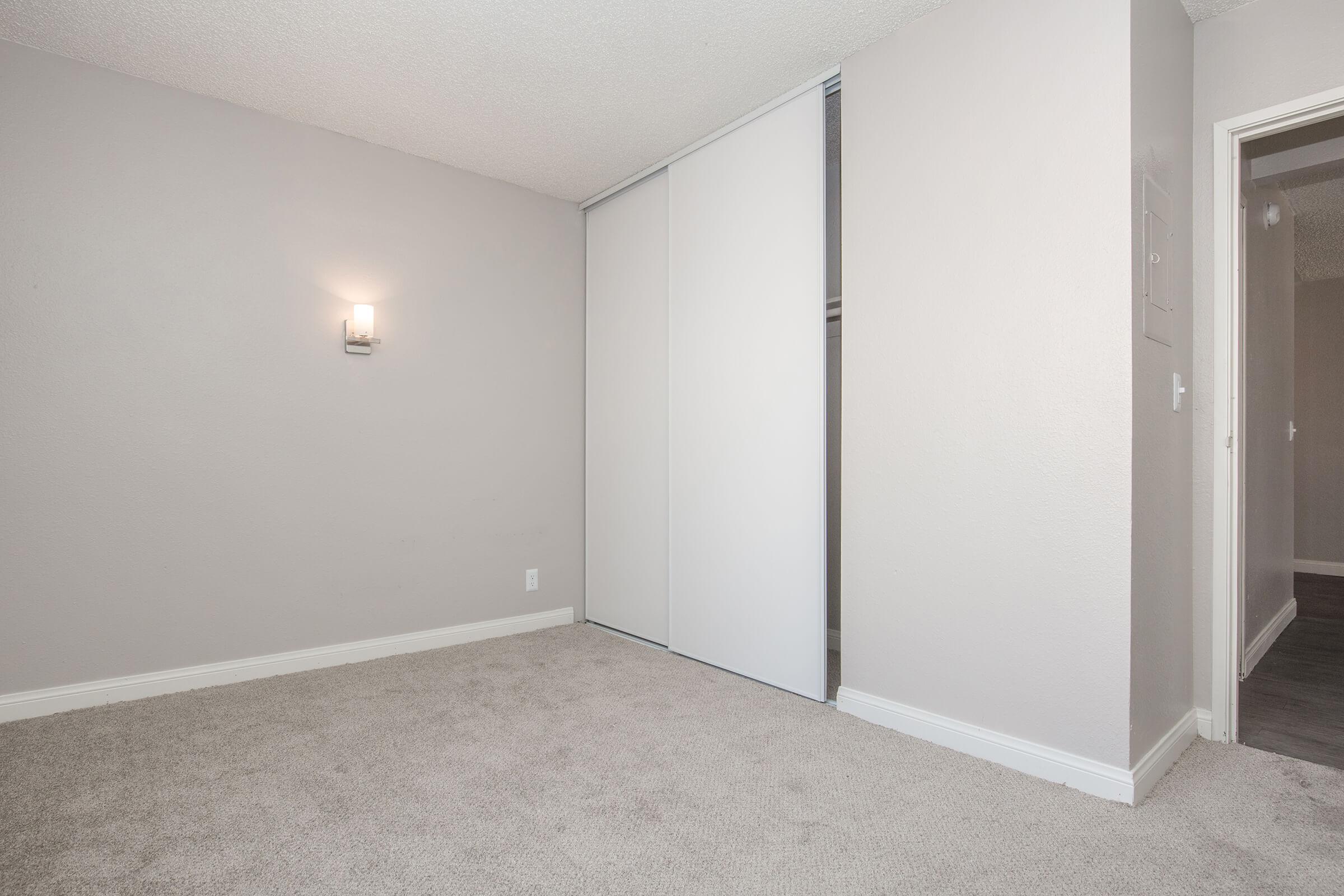 a door in a room
