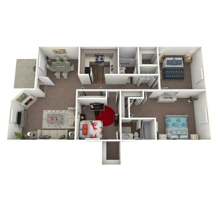 Floor plan image of Cottonwood