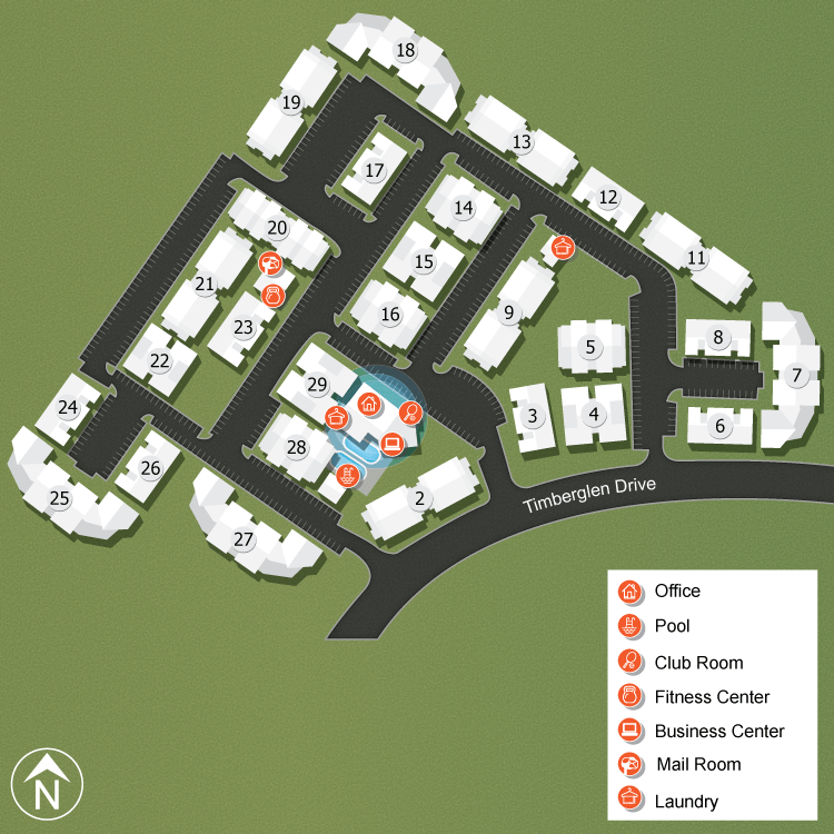 We make every effort to make our website accessible to anybody, especially those with disabilities. If you have question in terms of the relative location of an amenity or apartment home, please give us a call.