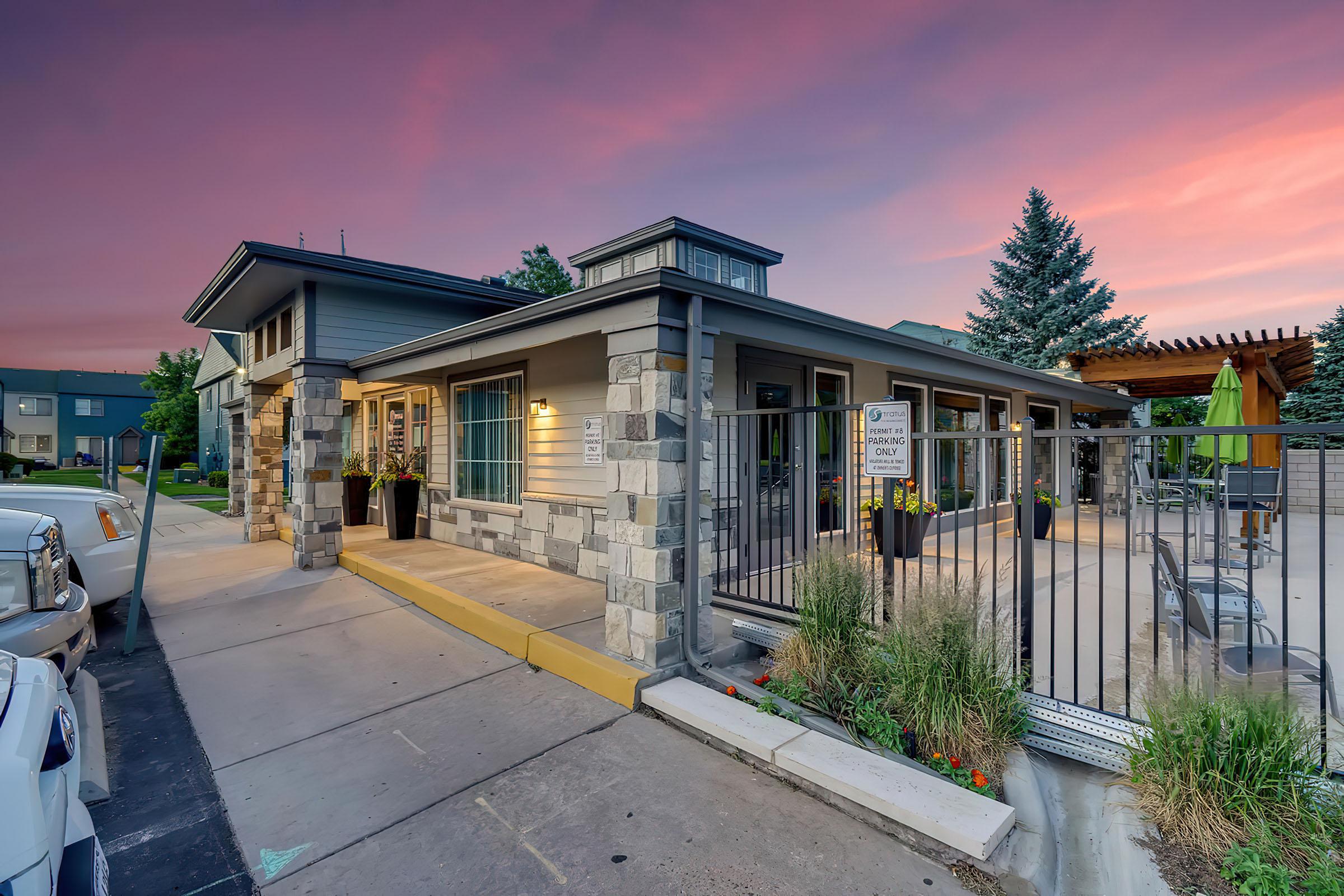 Outside at Stratus Townhomes, Apartments in Westminster, CO