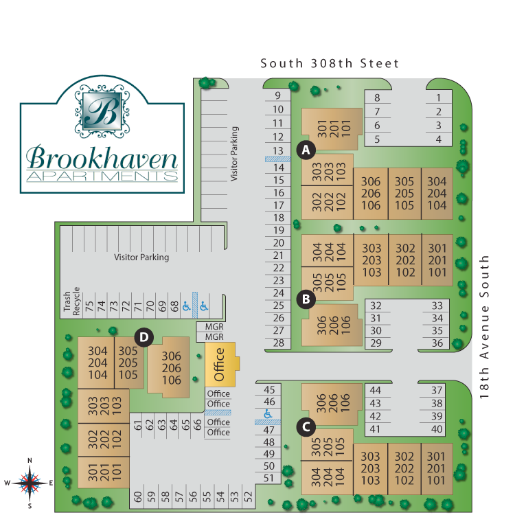 We make every effort to make our website accessible to anybody, especially those with disabilities. If you have question in terms of the relative location of an amenity or apartment home, please give us a call.