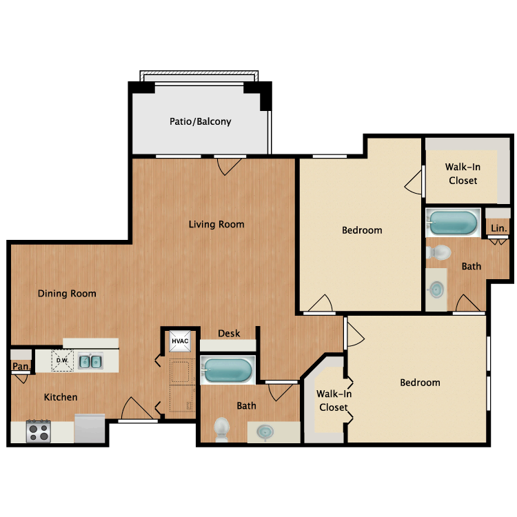 Floor plan image of Genoa