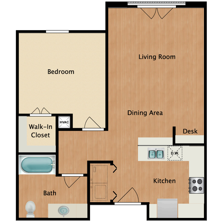 Floor plan image of Milan