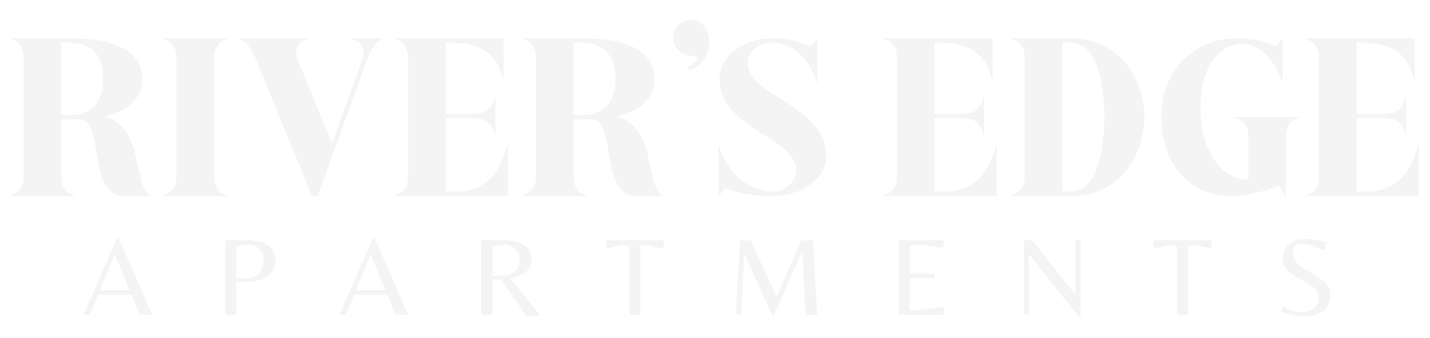 Rivers Edge Apartments ebrochure logo