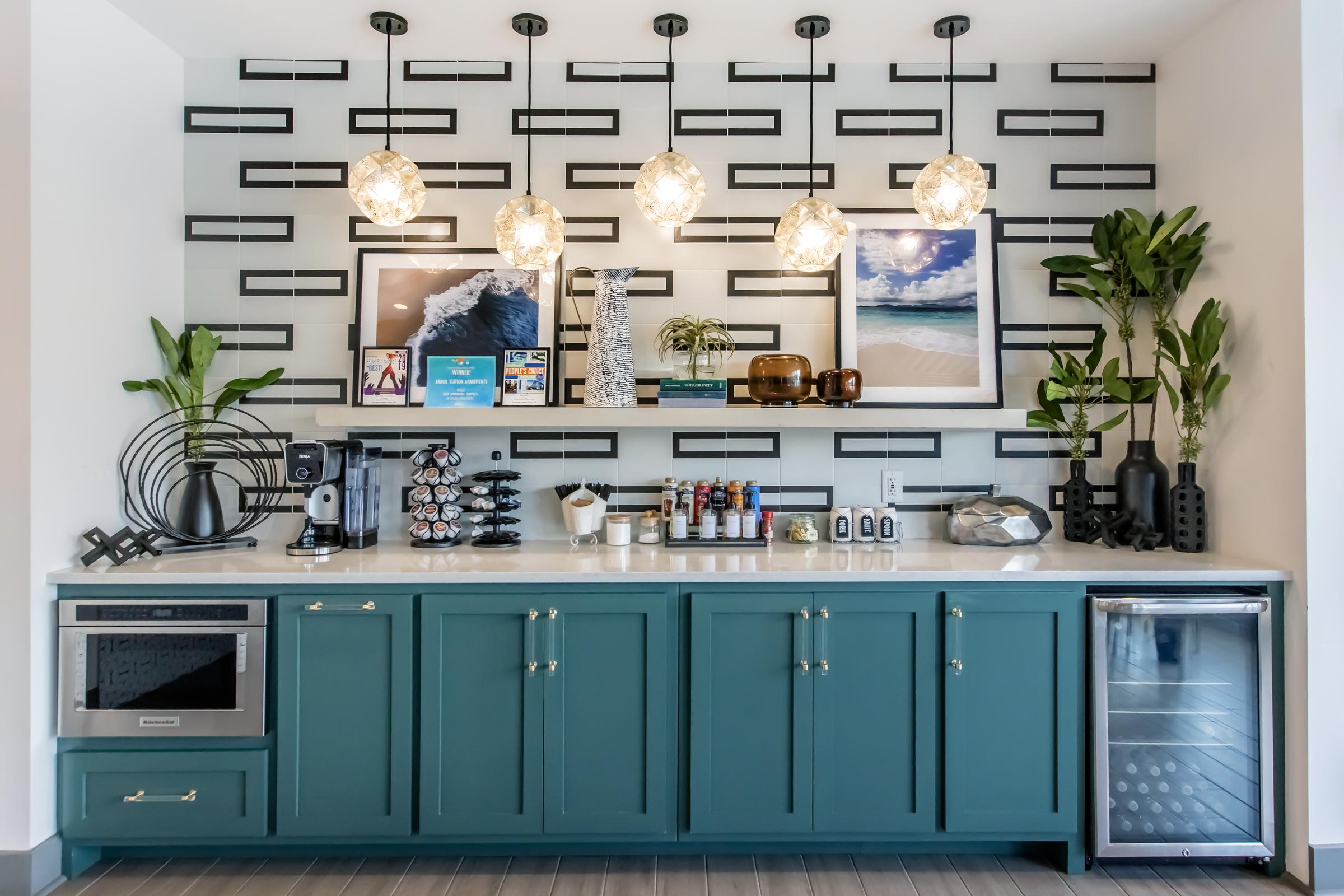 a kitchen with a stove and a sink