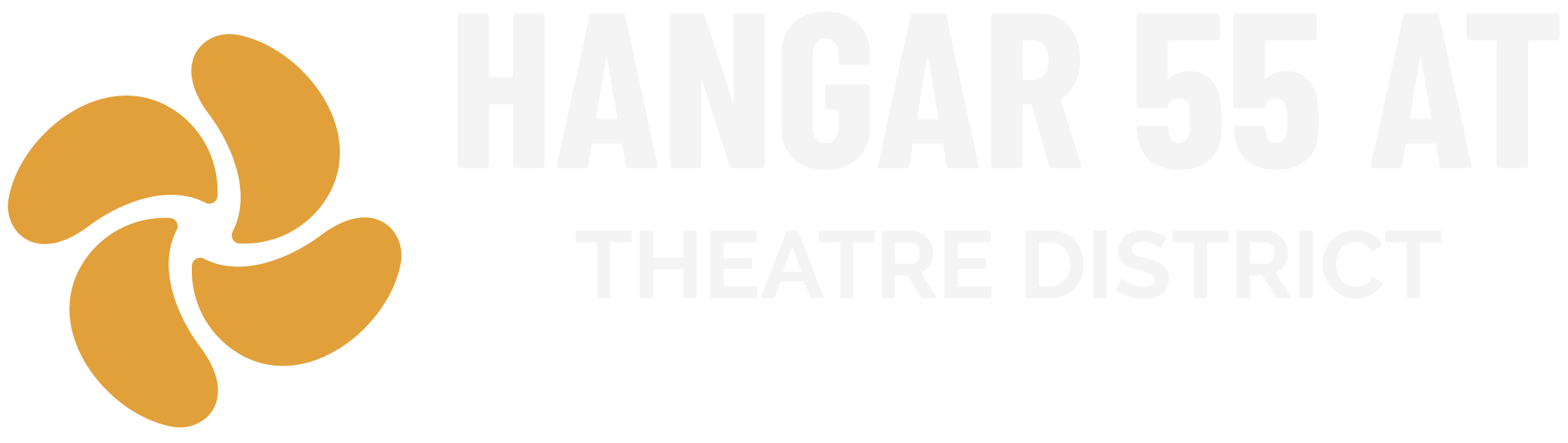 Hangar 55 at Theatre District ebrochure logo