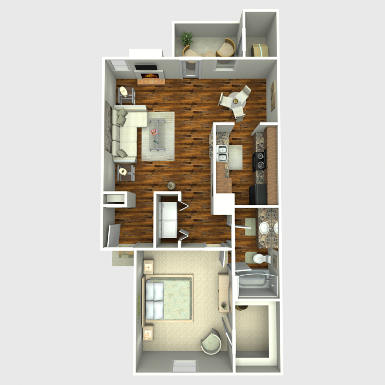 Floor plan image of English Oak