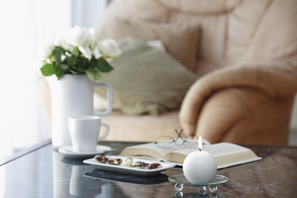 a close up of a bowl on a table