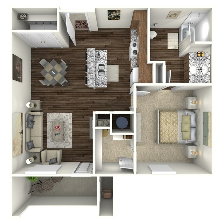 Floor plan image of 1A