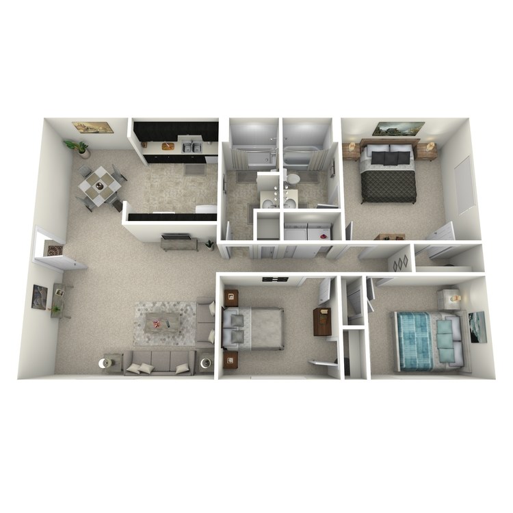 Floor plan image of 3WFPUA
