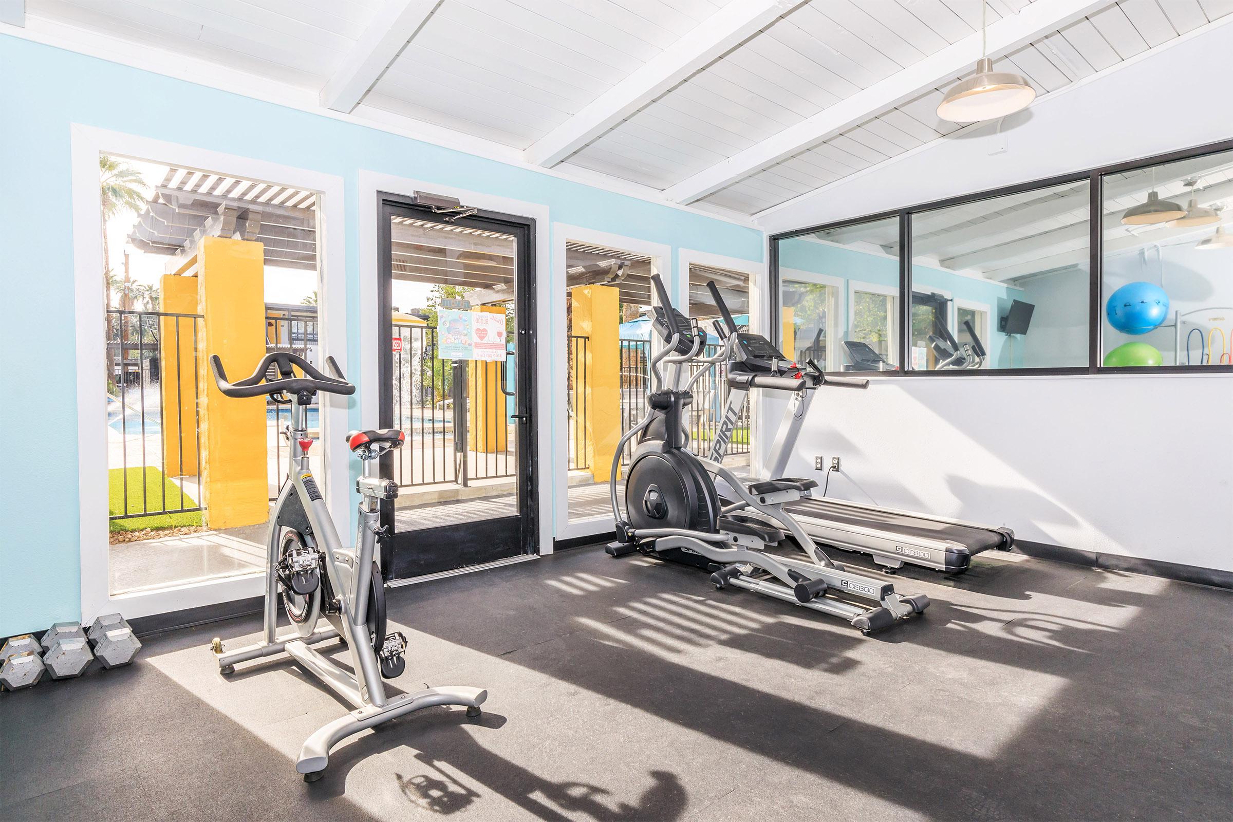 At The Wexler we offer to-grade fitness equipment.