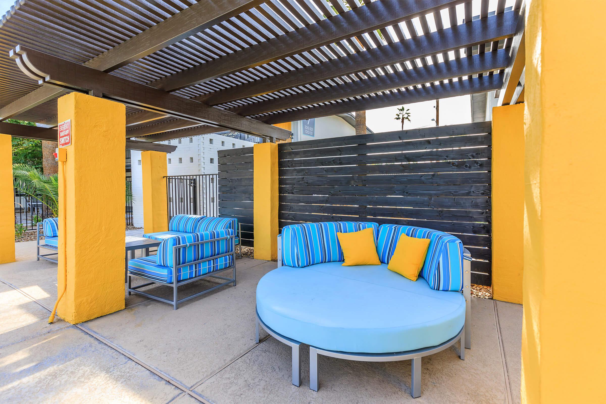 Enjoy poolside lounging area at The Wexler.