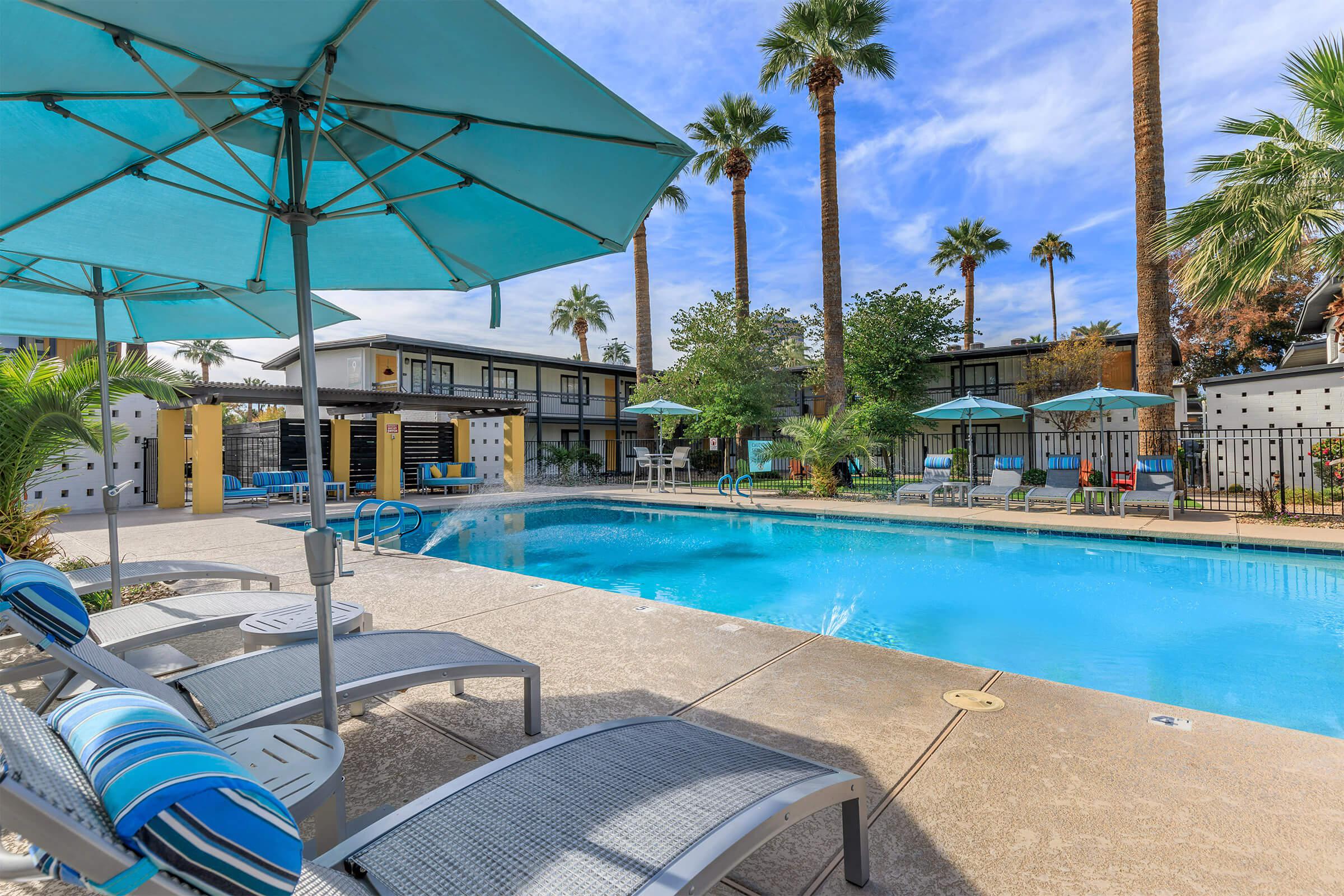 Take a refreshing dip in The Wexler pool.