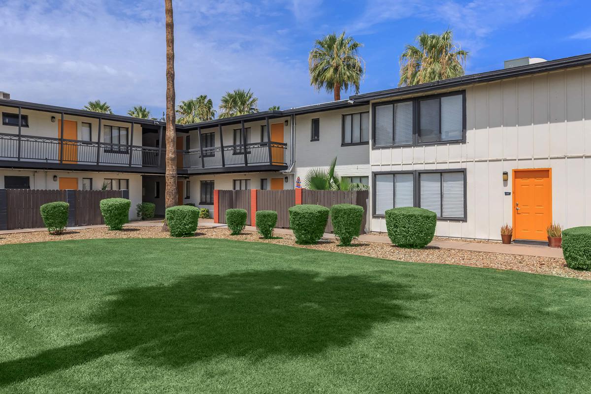 The Wexlers beautifully landscaped community.