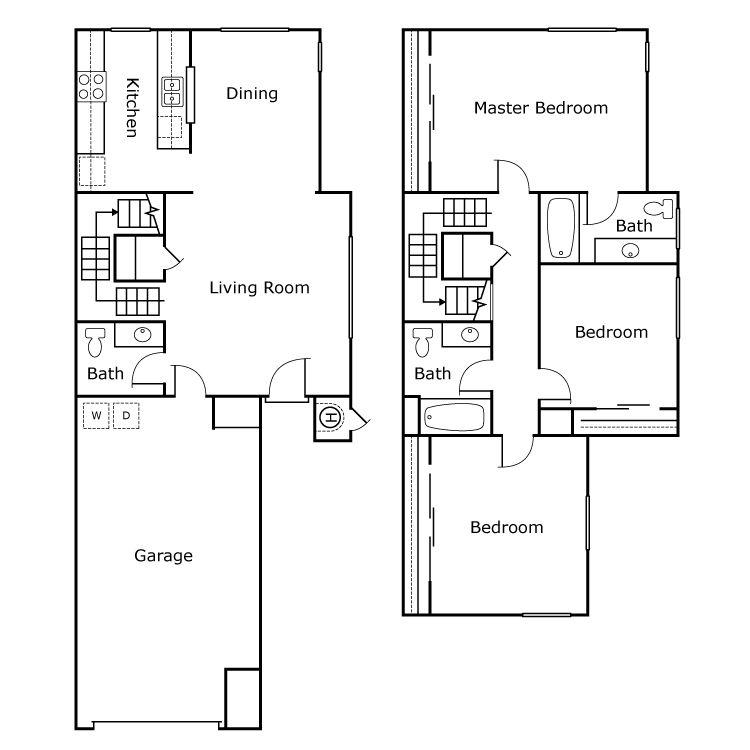 Floor plan image of Plan B