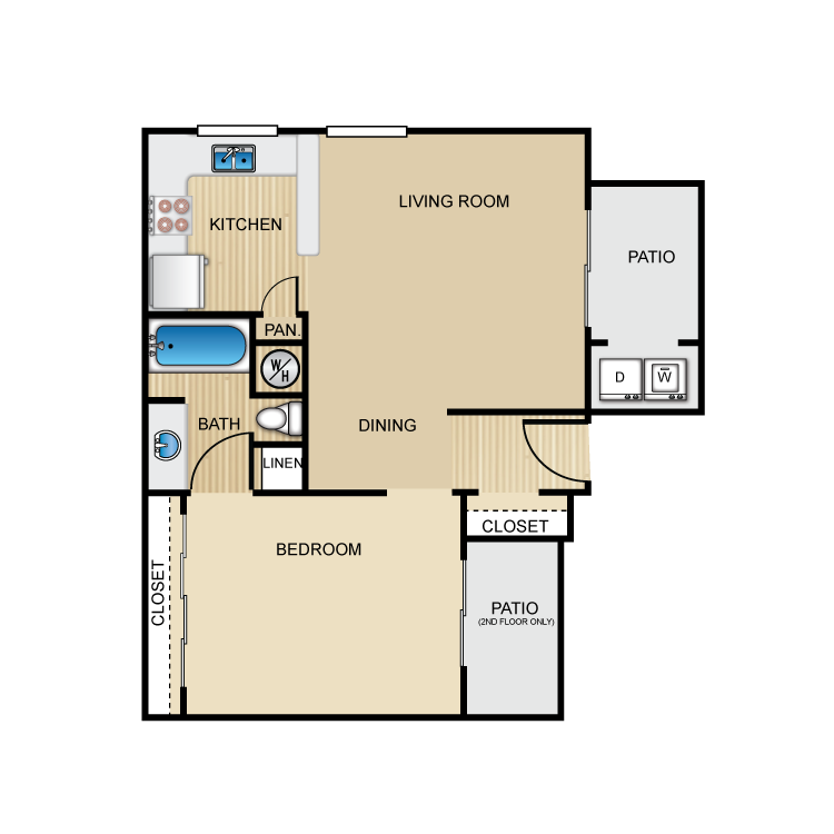 The Granite At Tuscany Hills Apartment Homes Availability Floor Furnish This Floor Plan