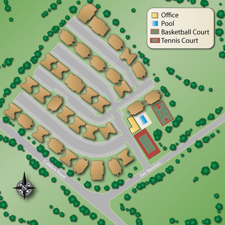 Tuscany Hills SIte Map