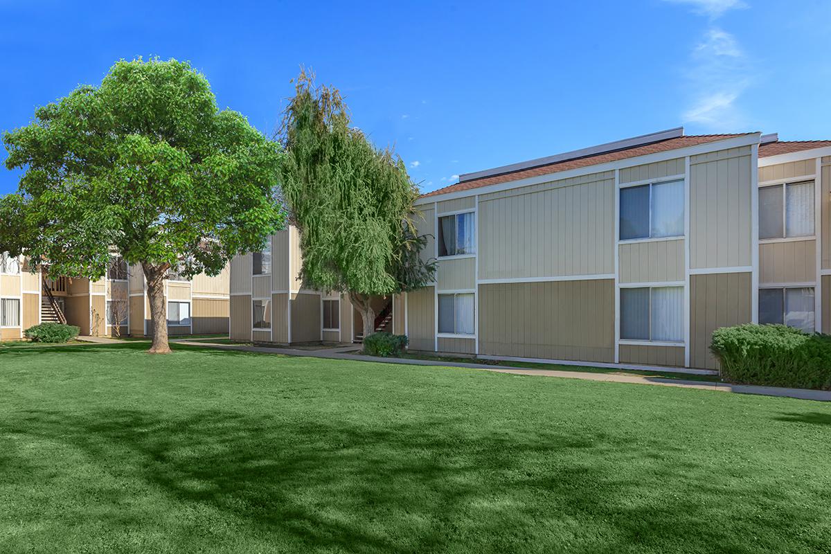 a large lawn in front of a house