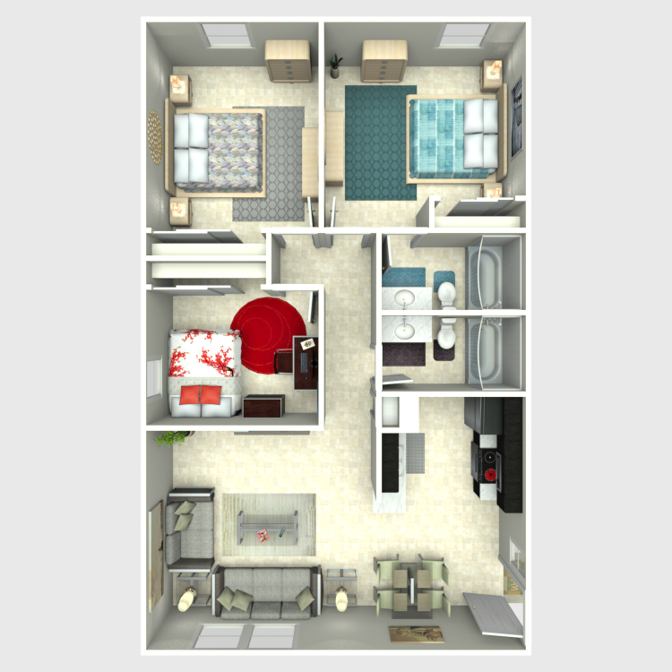 Floor plan image of The Manhattan