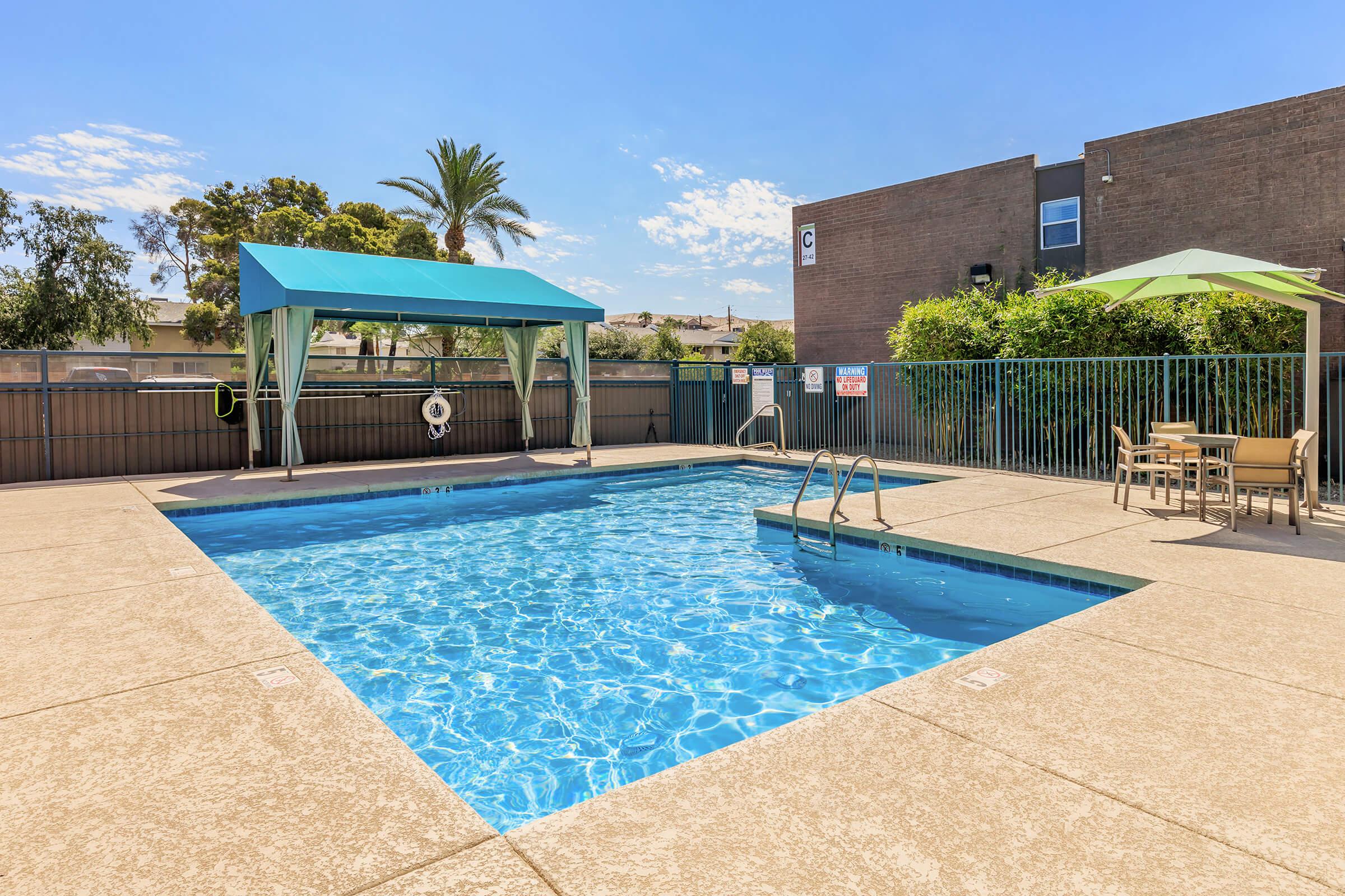 MAKE WAVES IN OUR SHIMMING SWIMMING POOL