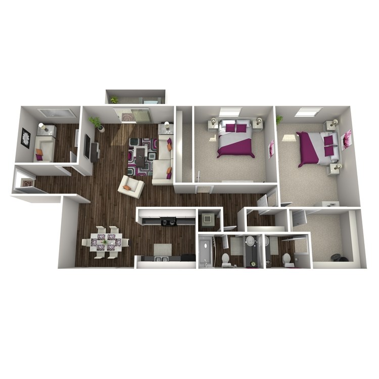 Floor plan image of Bamboo