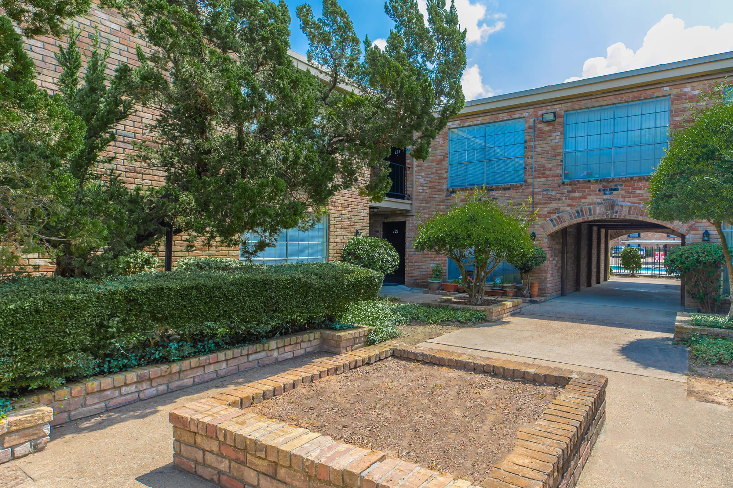 a large brick building