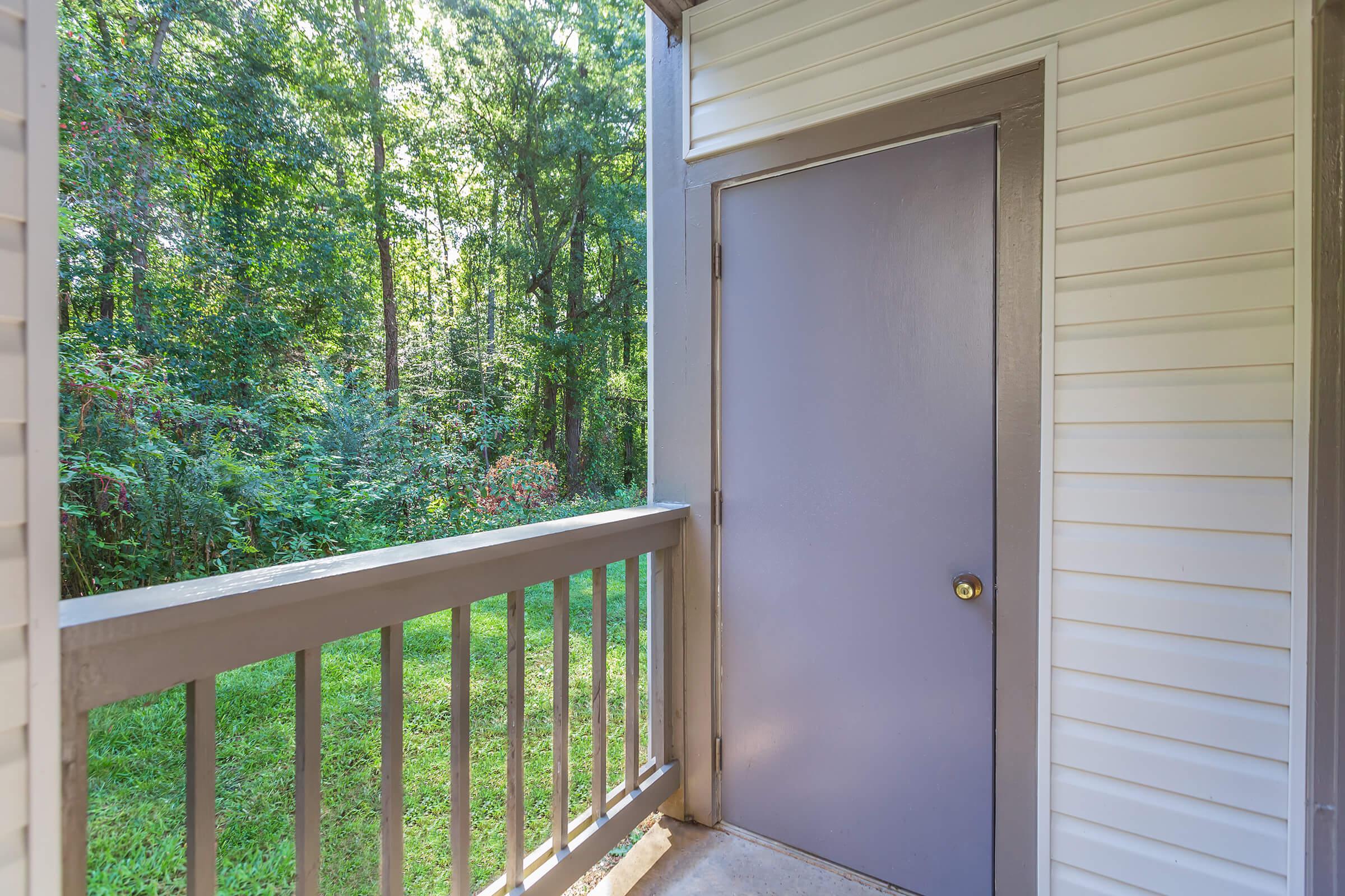 a door with a window