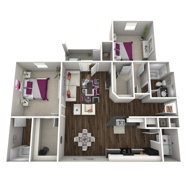Floor plan image of Begonia