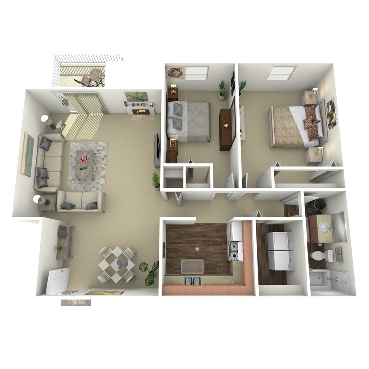 Floor plan image of B2
