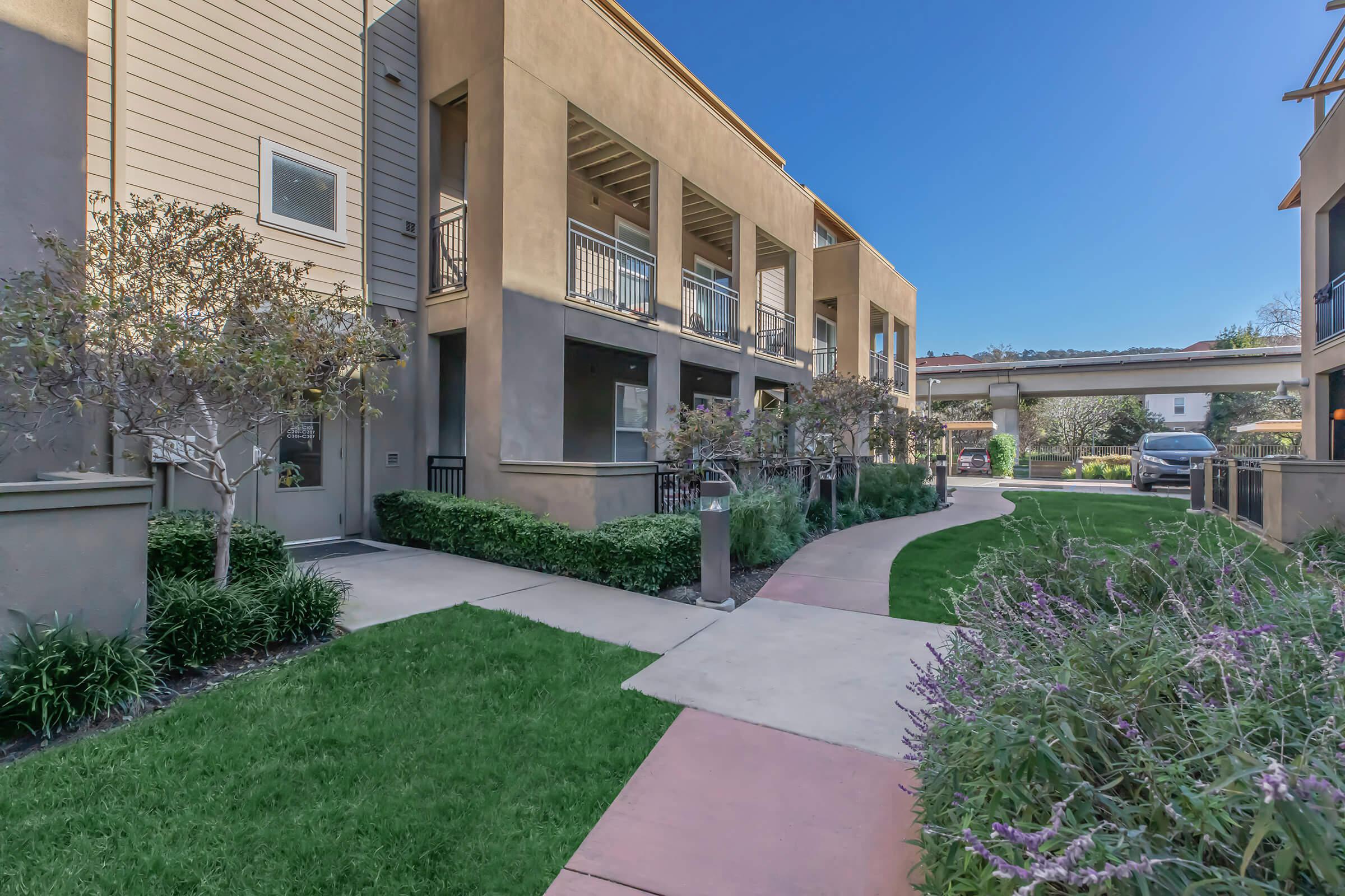 Landscaping at The Village at Town Center in El Cerrito CA