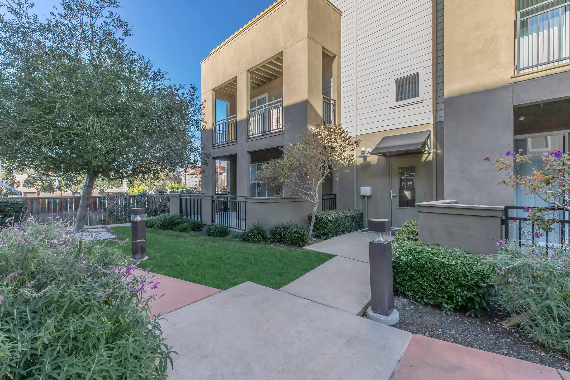 Landscaping at The Village at Town Center in El Cerrito CA