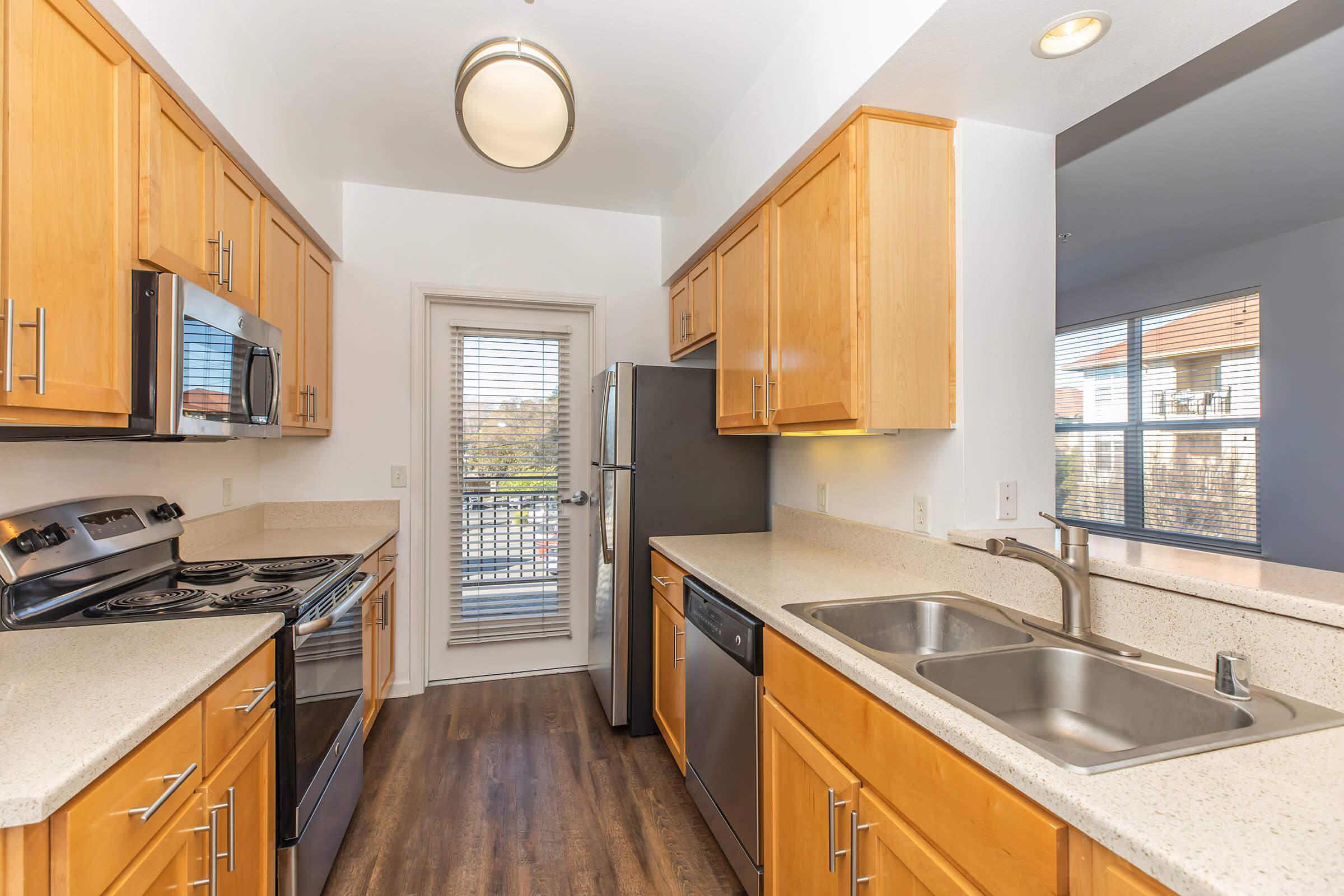 Kitchen at The Village at Town Center in El Cerrito CA