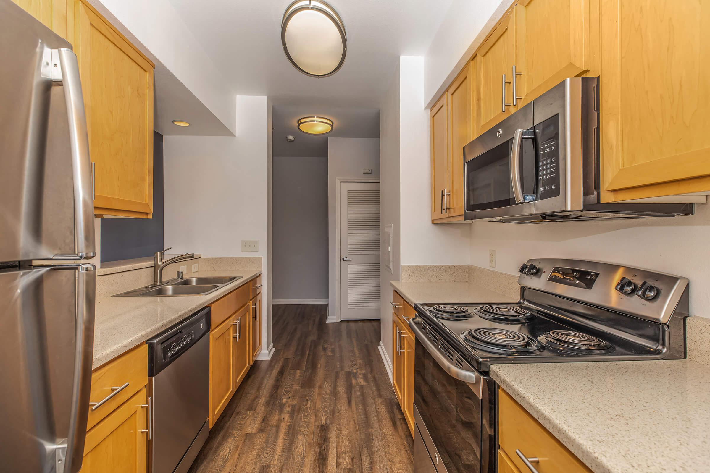 Kitchen at The Village at Town Center in El Cerrito CA