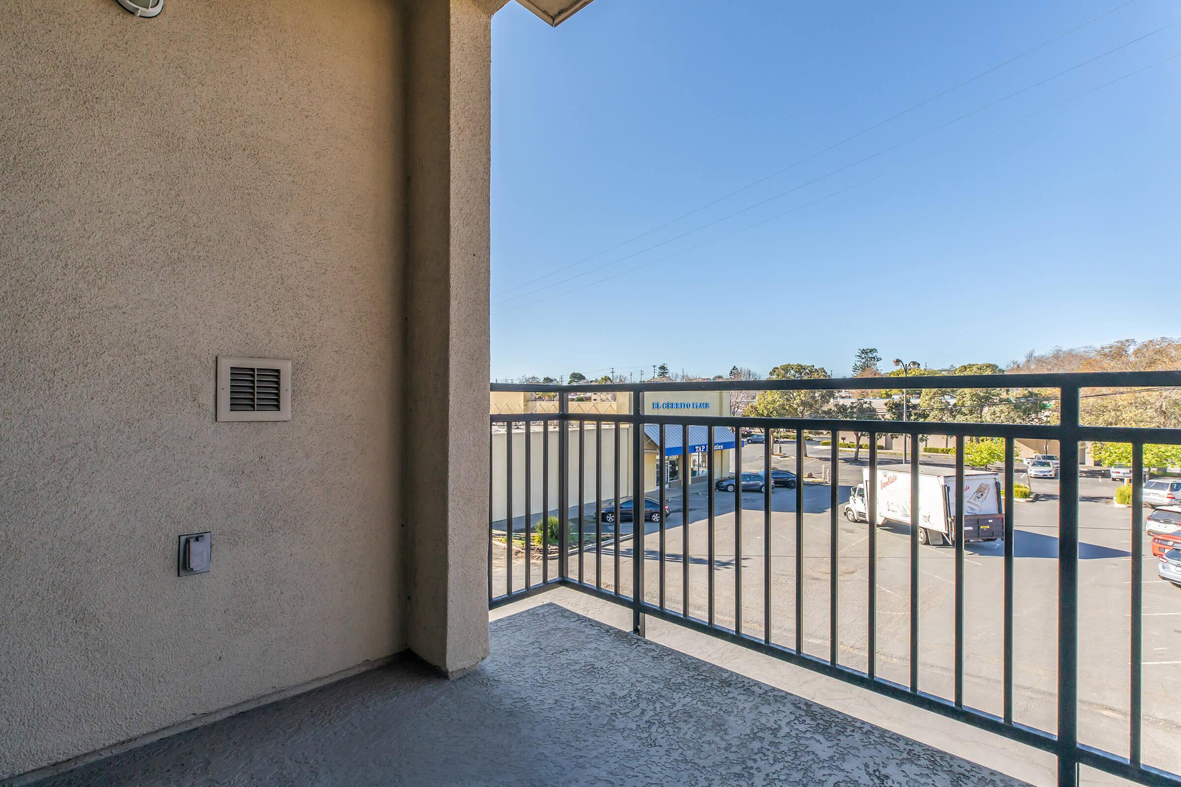 Balcony at The Village at Town Center in El Cerrito CA