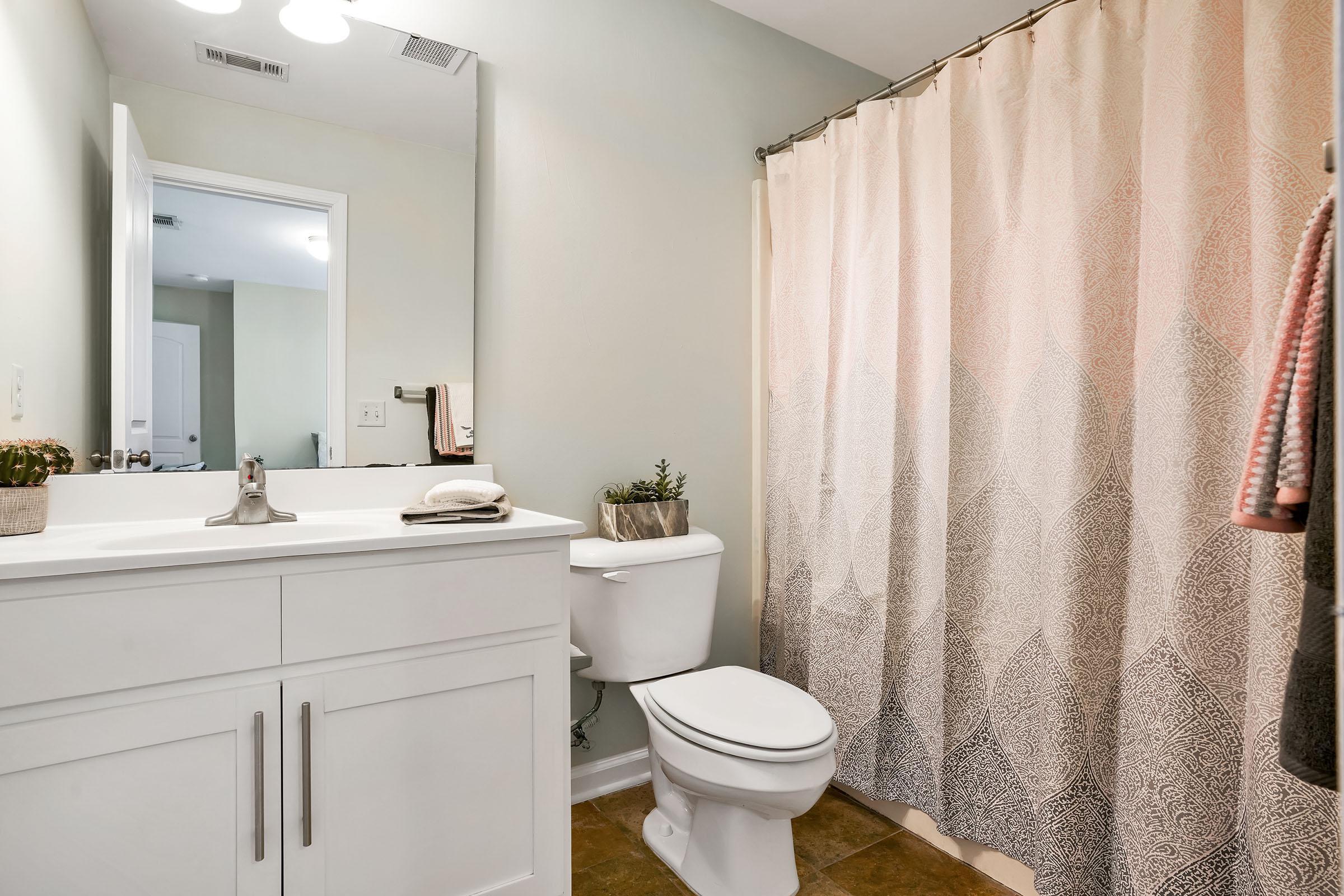 Modern Bathroom At Elevation In Wilmington, NC