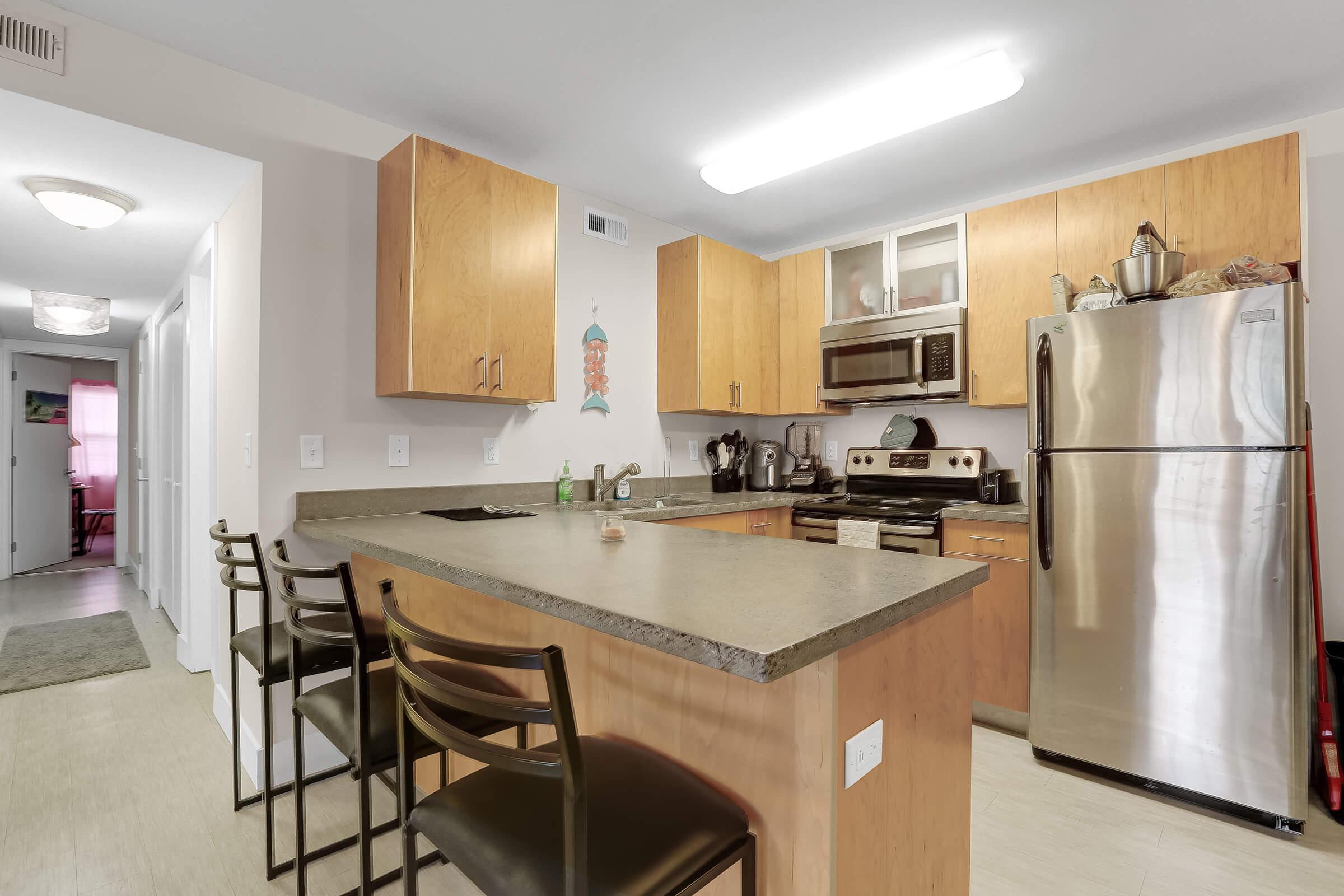 Spacious Kitchen At Elevation In Wilmington, NC