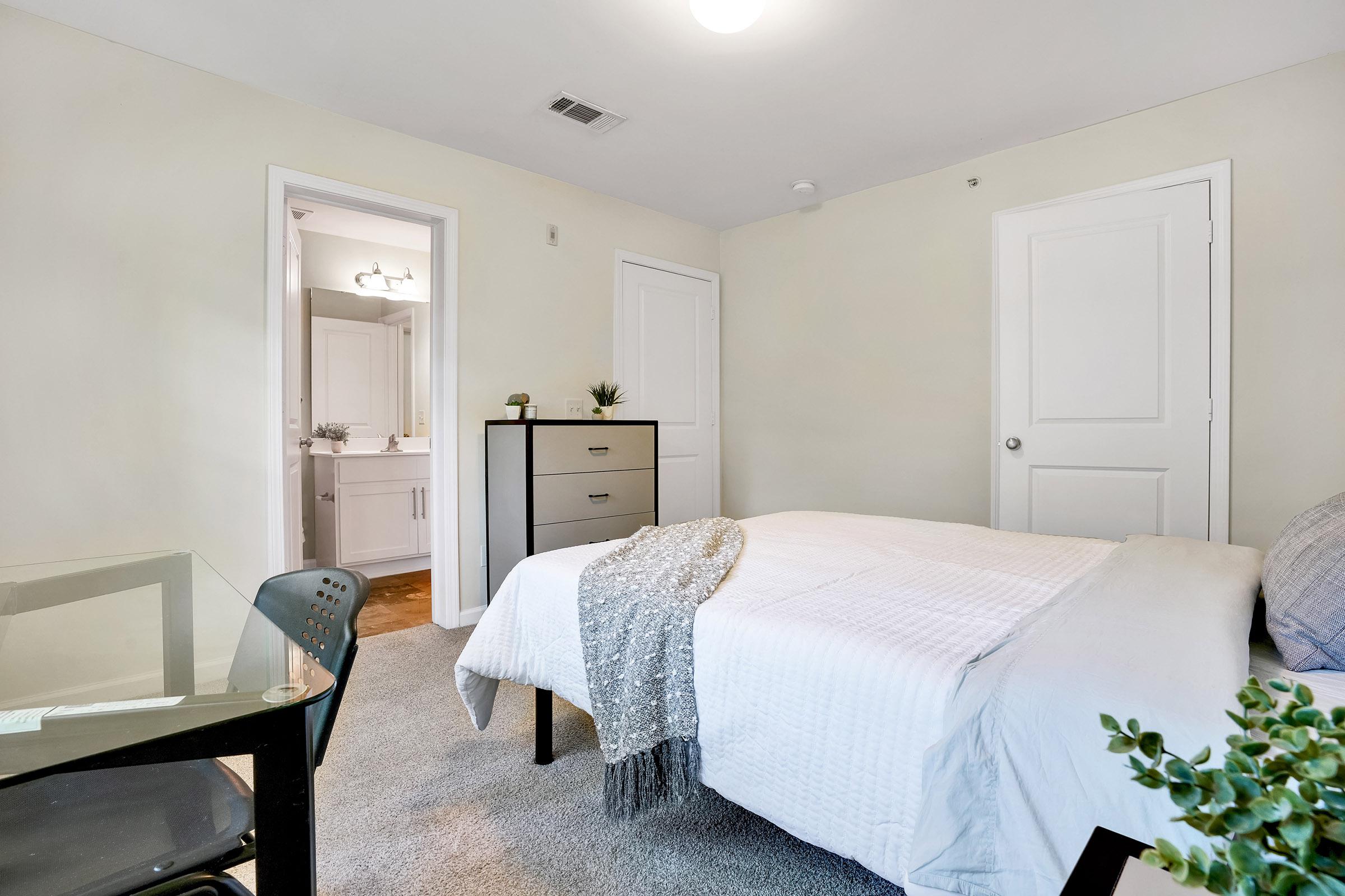 One of Three Bedrooms In Cambridge At Elevation In Wilmington, NC