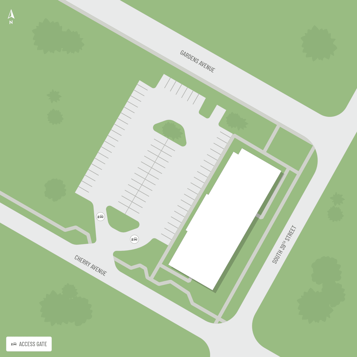 Elevation Student Living Site Map