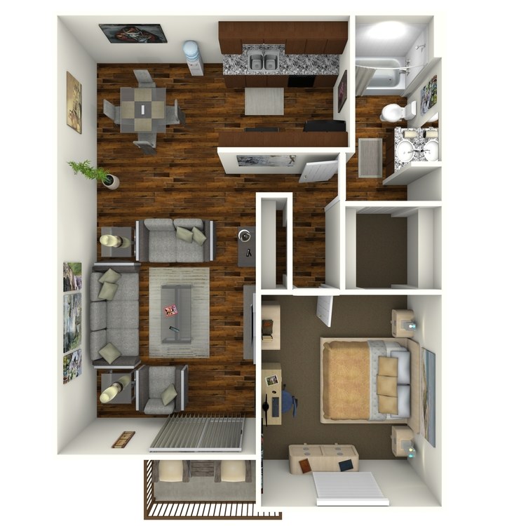 Floor plan image of La Vida