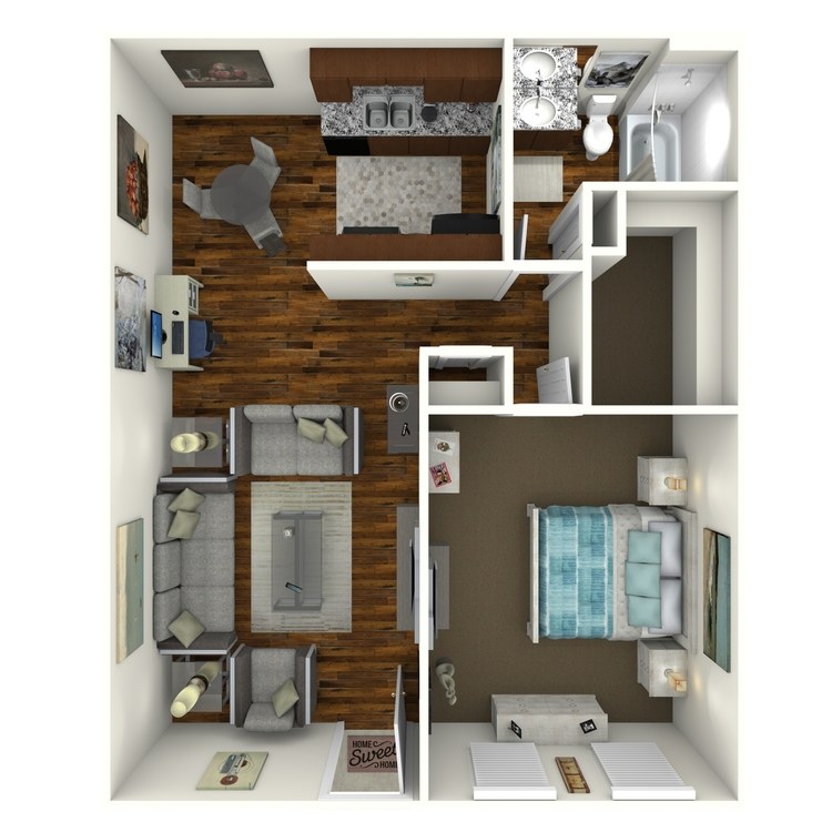 Floor plan image of La Buena