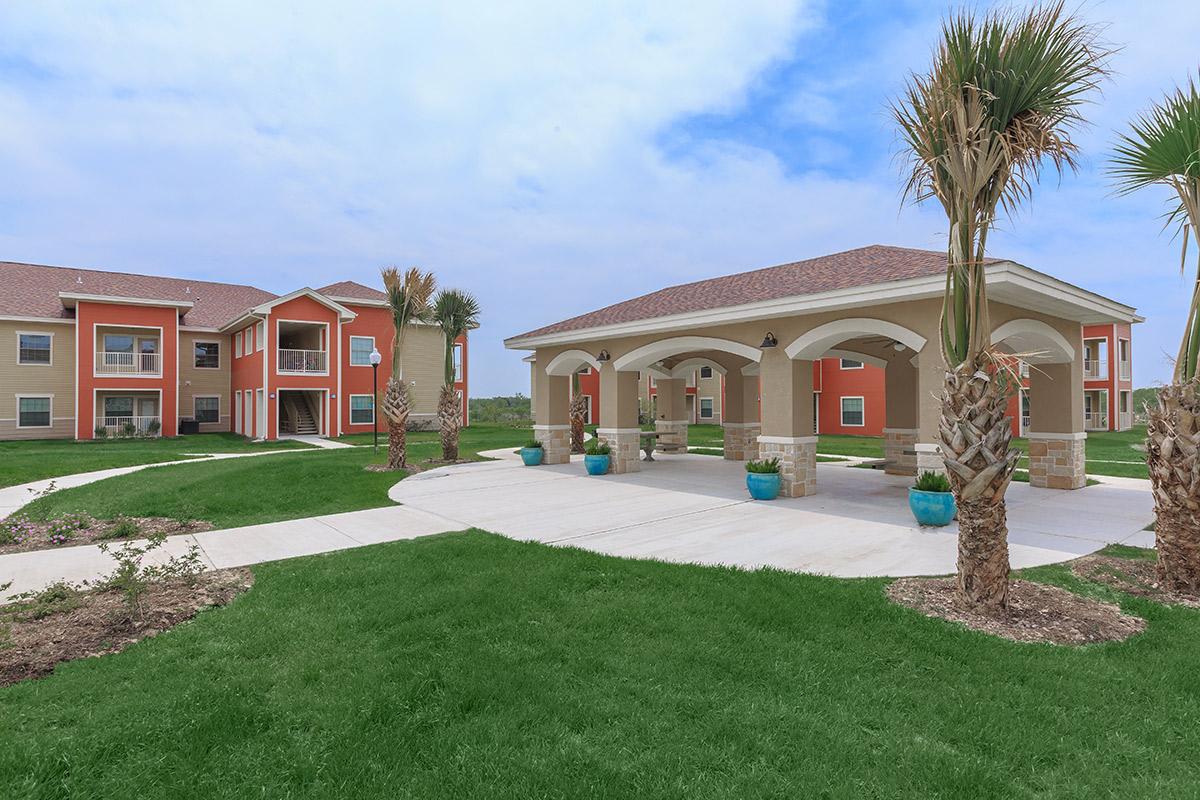 a large lawn in front of a house