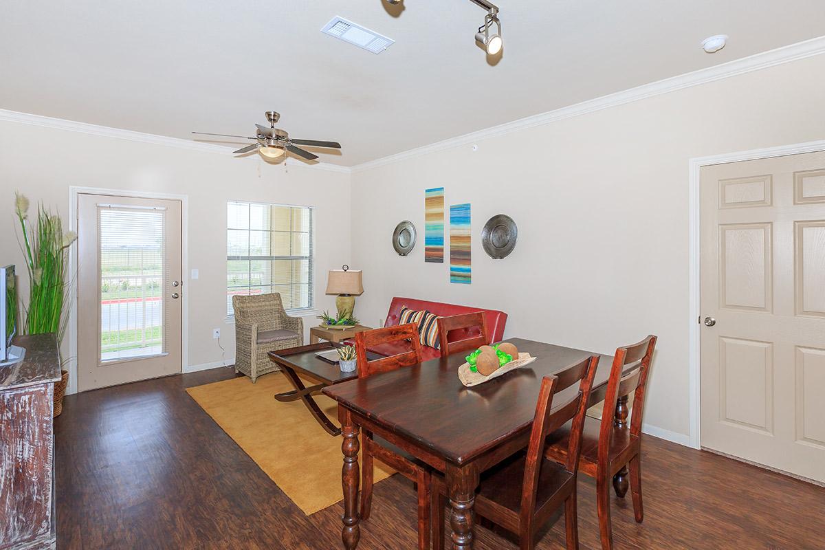 a dining room table